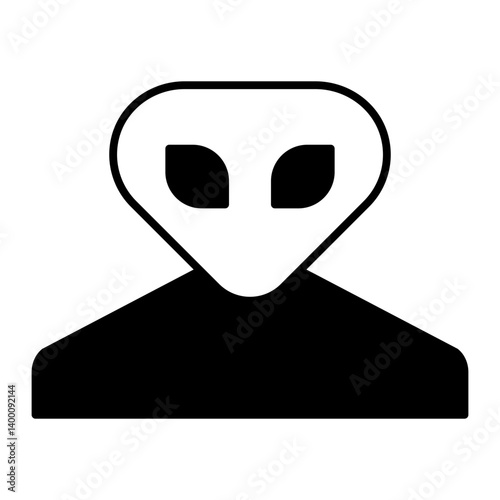 alien black icon
