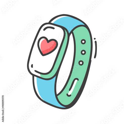 fitness tracker icon, fitness tracker vector illustration-simple illustration of fitness tracker, perfect for fitness tracker logos and icons