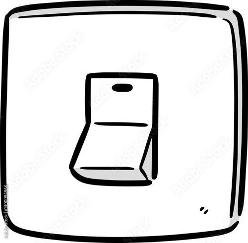 Illustration of electric switch
