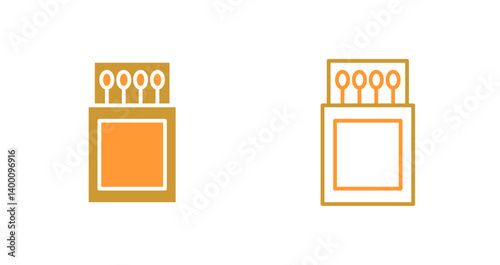 Match Box Icon Design