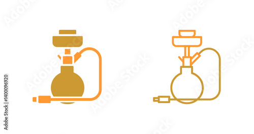 Hookah Icon Design