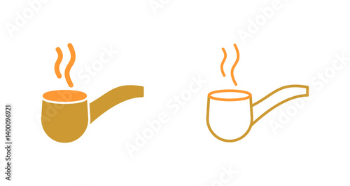 Smoke Pipe Icon Design