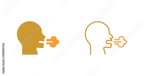 Bad Breath Icon Design