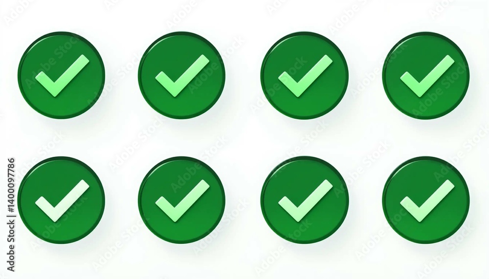 Collection set icônes objectif validé organisation coche verte. Cercles et carrés alignés sur fond blanc. Symbole professionnel travail liste, to do. Collection set icônes objectif validé organisation coche verte. Cercles et carrés alignés sur fond blanc. Symbole professionnel travail liste, to do.