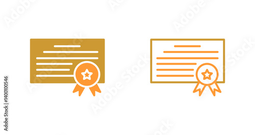 Diploma Icon Design