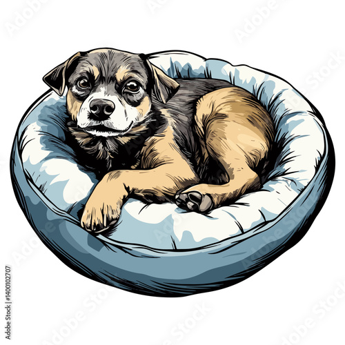 dog, animal, vector, transparent background, kennel