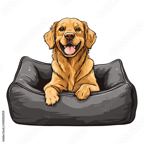 dog, animal, vector, transparent background, kennel