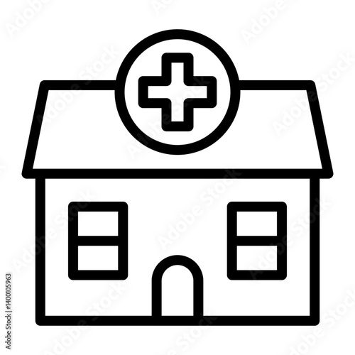 Pharmacy Vector Line Icon Design