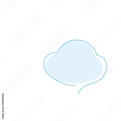 cloud speech bubble