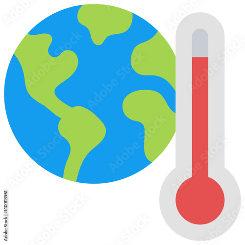 Global Warming Icon