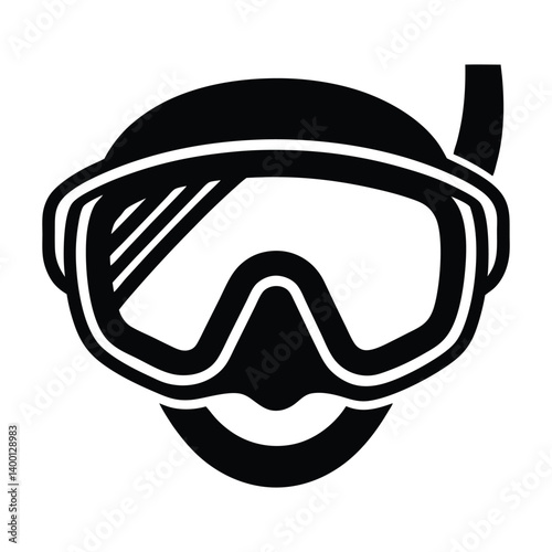 vector illustration of scuba diving equipment