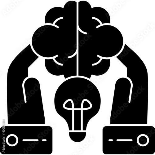 Mind Icon Vector Element