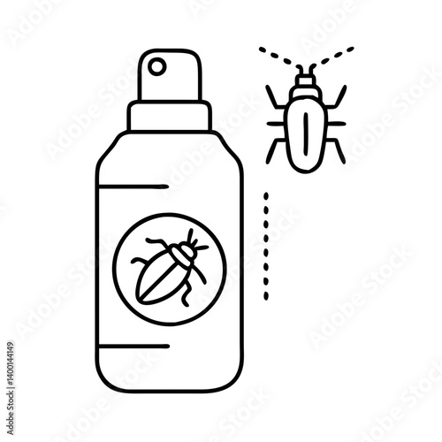 Insect Repellent Spray Bottle for Effective Bug Control and Protection