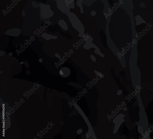 Dark Abstract Web Banner with Elegant Black Wave Patterns and Textures. Sophisticated Black Background with Fluid Dark Grey Swirls for Web Design. Minimalist Dark Grunge Banner for Website Headers
