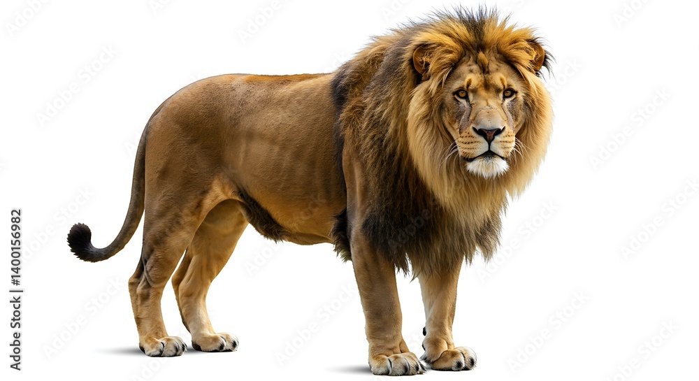 Obraz premium King's Gaze AI Generated