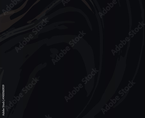 Dark Abstract Web Banner with Elegant Black Wave Patterns and Textures. Sophisticated Black Background with Fluid Dark Grey Swirls for Web Design. Minimalist Dark Grunge Banner for Website Headers