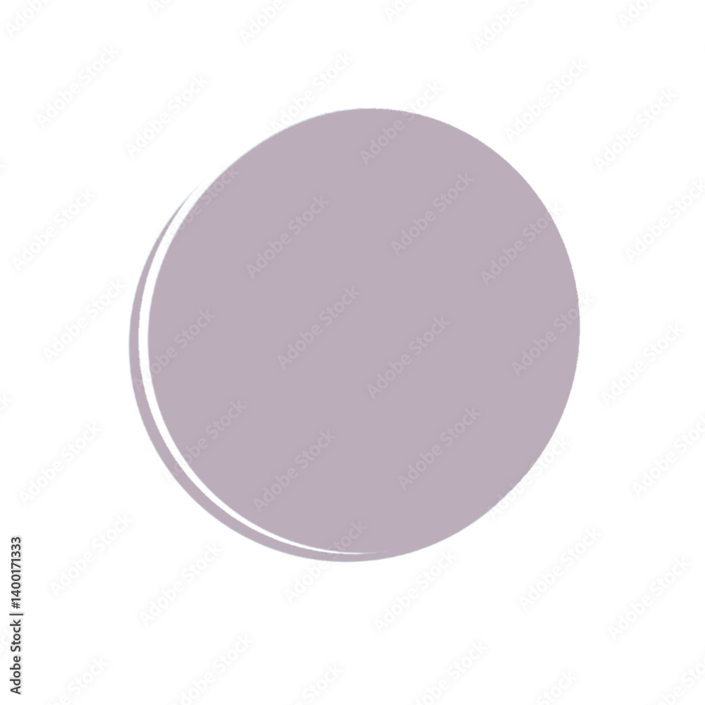 Fototapeta premium 紫の円形フレーム グラフィック素材