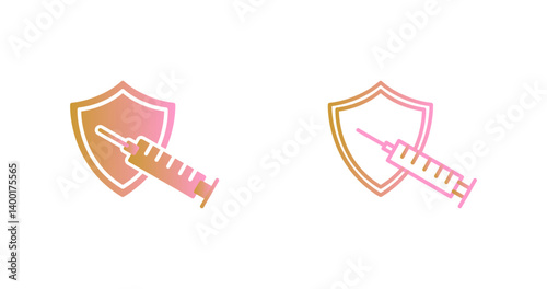 Vaccination Icon Design