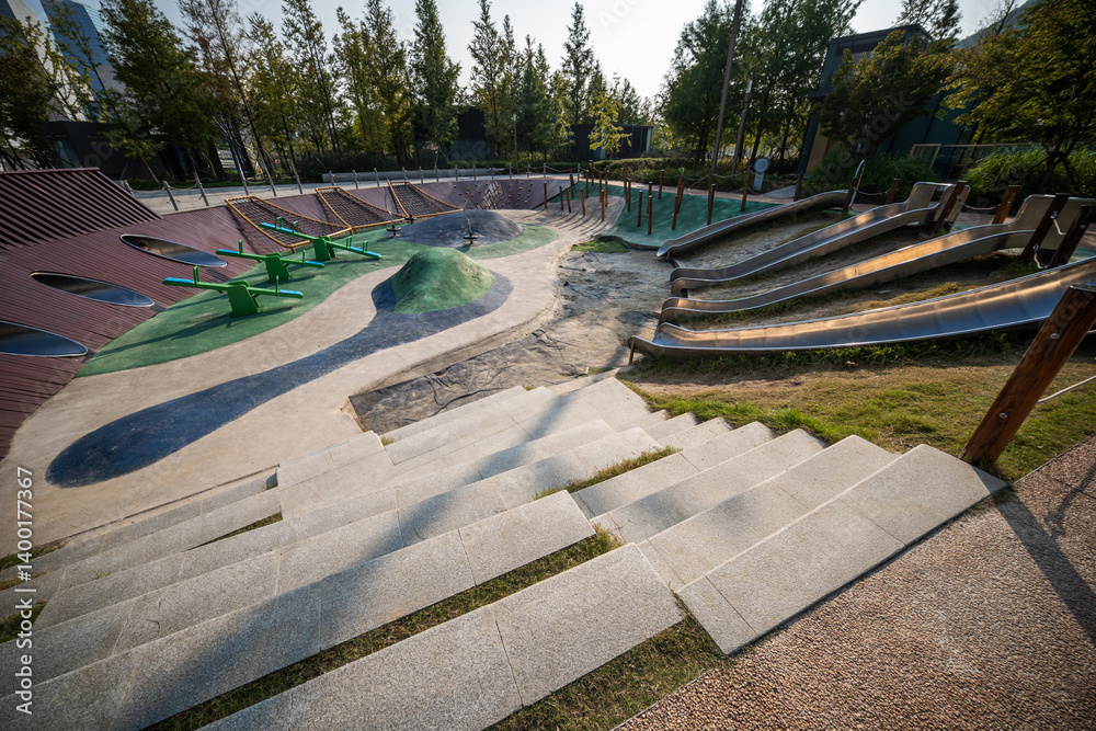 Dynamic Playground Landscape