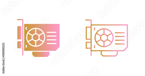 Graphics Card Icon Design