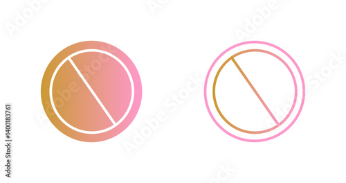 Forbidden Icon Design