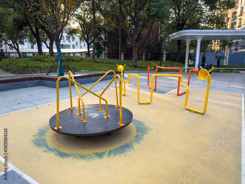 Obraz na płótnie Vibrant Playground Adventure w salonie