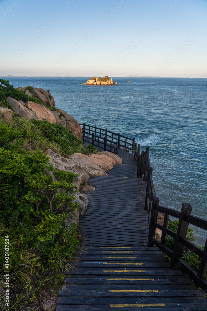 Serene Coastal Pathway