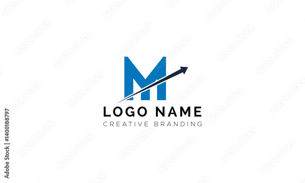 Minimalist M Logo for Branding and Identity. Minimalist M Logo for Branding and Identity.