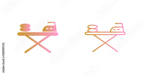 Iron Board Icon Design