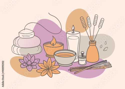 Aromatherapy Essentials. Candles. Incense. and Essential Oils for Relaxation
