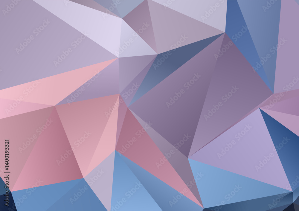 Obraz premium Abstract low poly design background 