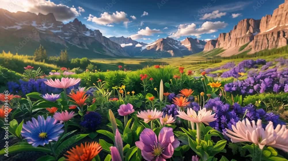 Glacier National Park, Montana, Summer, Flowers

