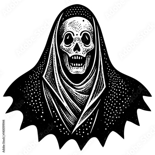 halloween ghost vector illustration