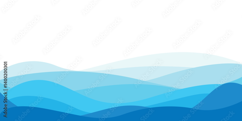Abstract background with waves in blue tones for websites and graphic resources. Abstract background with waves in blue tones for websites and graphic resources.