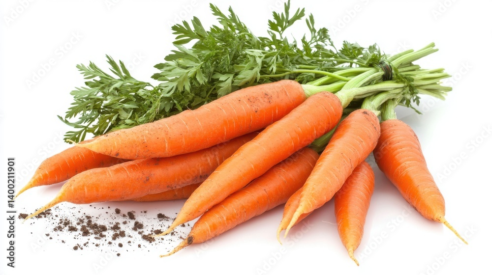a realistic centered composition of a bunch of fresh carrots, a realistic centered composition of a bunch of fresh carrots,