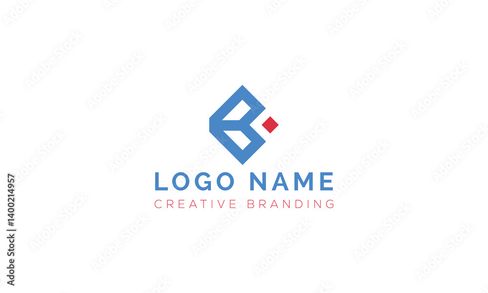 Minimalist B Logo for Branding and Identity. Minimalist B Logo for Branding and Identity.