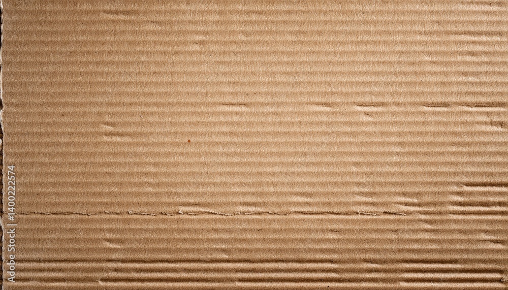 Corrugated Cardboard Texture: A close-up, high-resolution texture shot of corrugated cardboard, showcasing the intricate pattern of the rippled paperboard. Corrugated Cardboard Texture: A close-up, high-resolution texture shot of corrugated cardboard, showcasing the intricate pattern of the rippled paperboard.