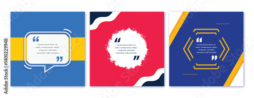 Grunge quote, ideas, label, message, asking, advice, box, sticker, brush, stroke, blank, empty, vector, file