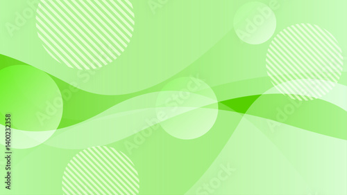 ポップな黄緑の背景	
