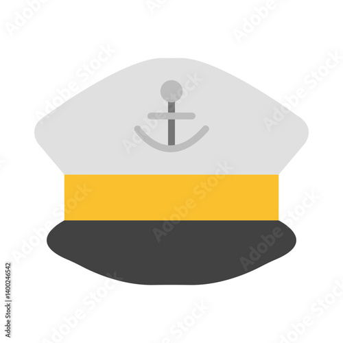 Sailor Hat flat icon