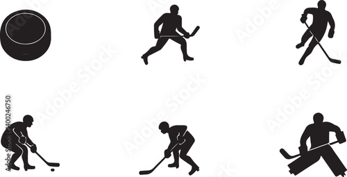 Photography "American Hockey Player Silhouette SVG | Custom Jersey Number & Flag Background"