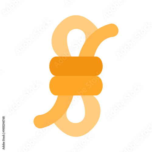 Rope Knot flat icon