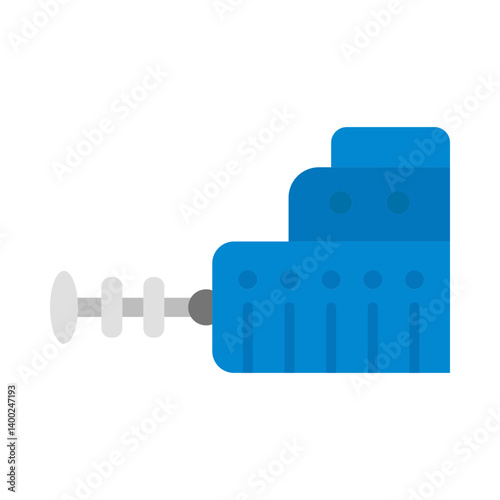 Ship Engine flat icon