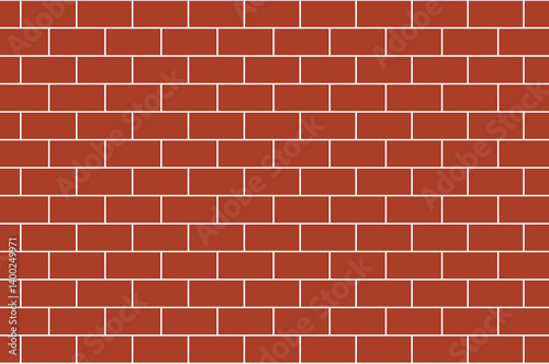 Red brick wall background