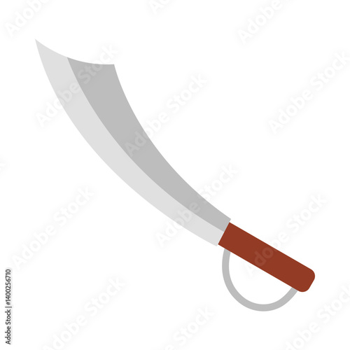 Pirate Sword flat icon
