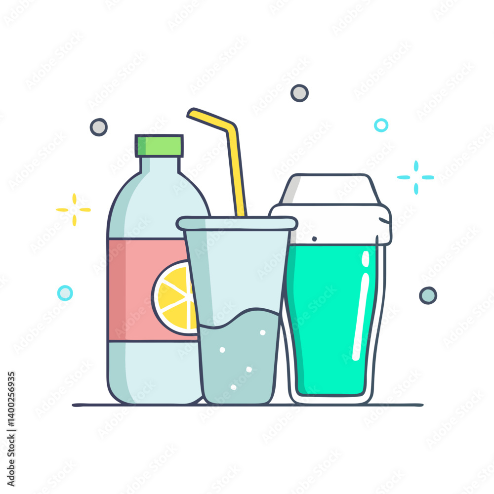 beverages icon, beverages vector illustration-simple illustration of beverages , perfect for beverages logos and icons beverages icon, beverages vector illustration-simple illustration of beverages , perfect for beverages logos and icons