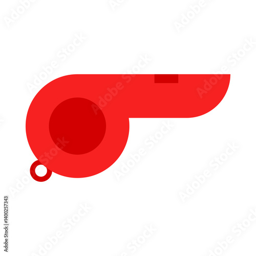 Pirate Whistle flat icon