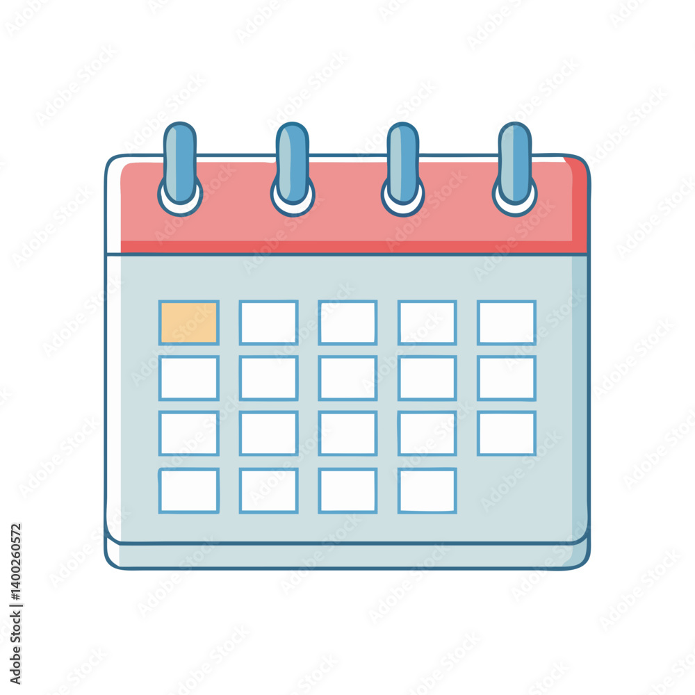 calendar icon, calendar vector illustration-simple illustration of calendar, perfect for calendar logos and icons calendar icon, calendar vector illustration-simple illustration of calendar, perfect for calendar logos and icons