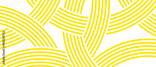 Pasta background. Spaghetti abstract geometric pattern. Vector illustration.
