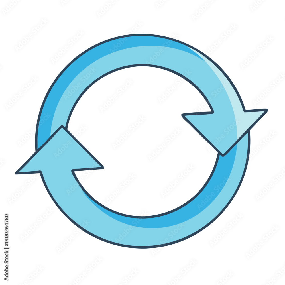 circular arrow process symbol icon, circular arrow process symbol vector circular arrow process symbol icon, circular arrow process symbol vector